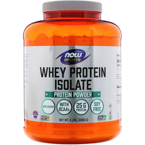 אבקת חלבון איזולט של חברת NOW